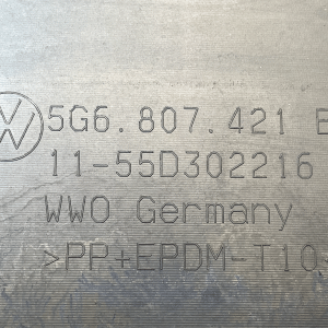 VW Golf Mk7 Rear Bumper 2017 TO 2020 5G6807421BK Genuine - Image 13