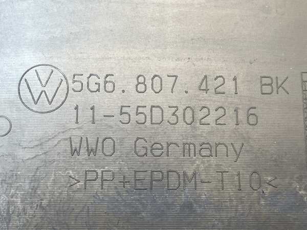 VW Golf Mk7 Rear Bumper 2017 TO 2020 5G6807421BK Genuine 178423431921 13