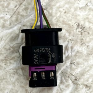 VW Golf Polo Parking Sensor Wiring Loom Harness Plug Connector 4F0973703 Genuine - Image 3