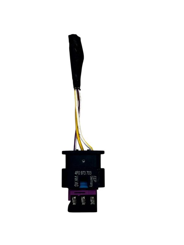 VW-Golf-Polo-Parking-Sensor-Wiring-Loom-Harness-Plug-Connector-4F0973703-Genuine-178186461541