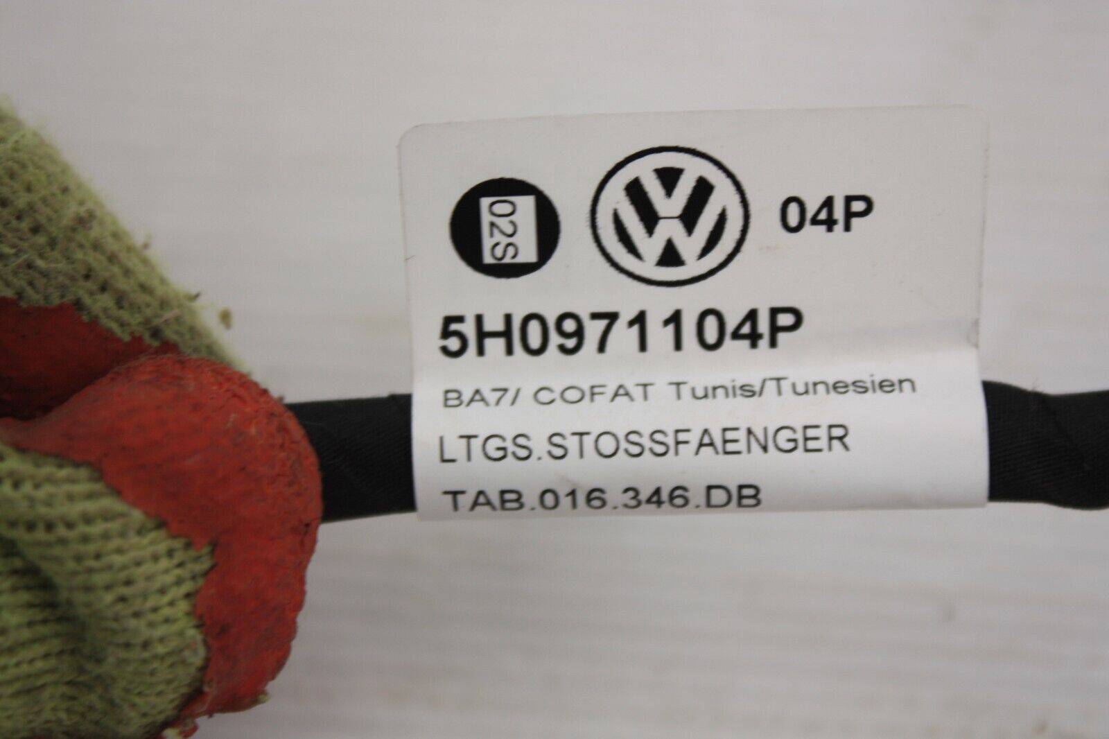 VW-Golf-Rear-Bumper-Wiring-Loom-5H0971104P-Genuine-175405021261-7