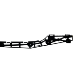 Vauxhall Insignia A G09 Rear Bumper Right Inner Bracket 13 17 22793772 Genuine 178510567611