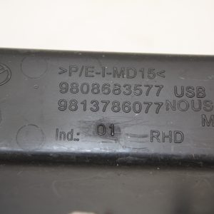 Vauxhall Vivaro Centre Console USB Dashboard Central Pocket 2019-2024 9808683577 - Image 13