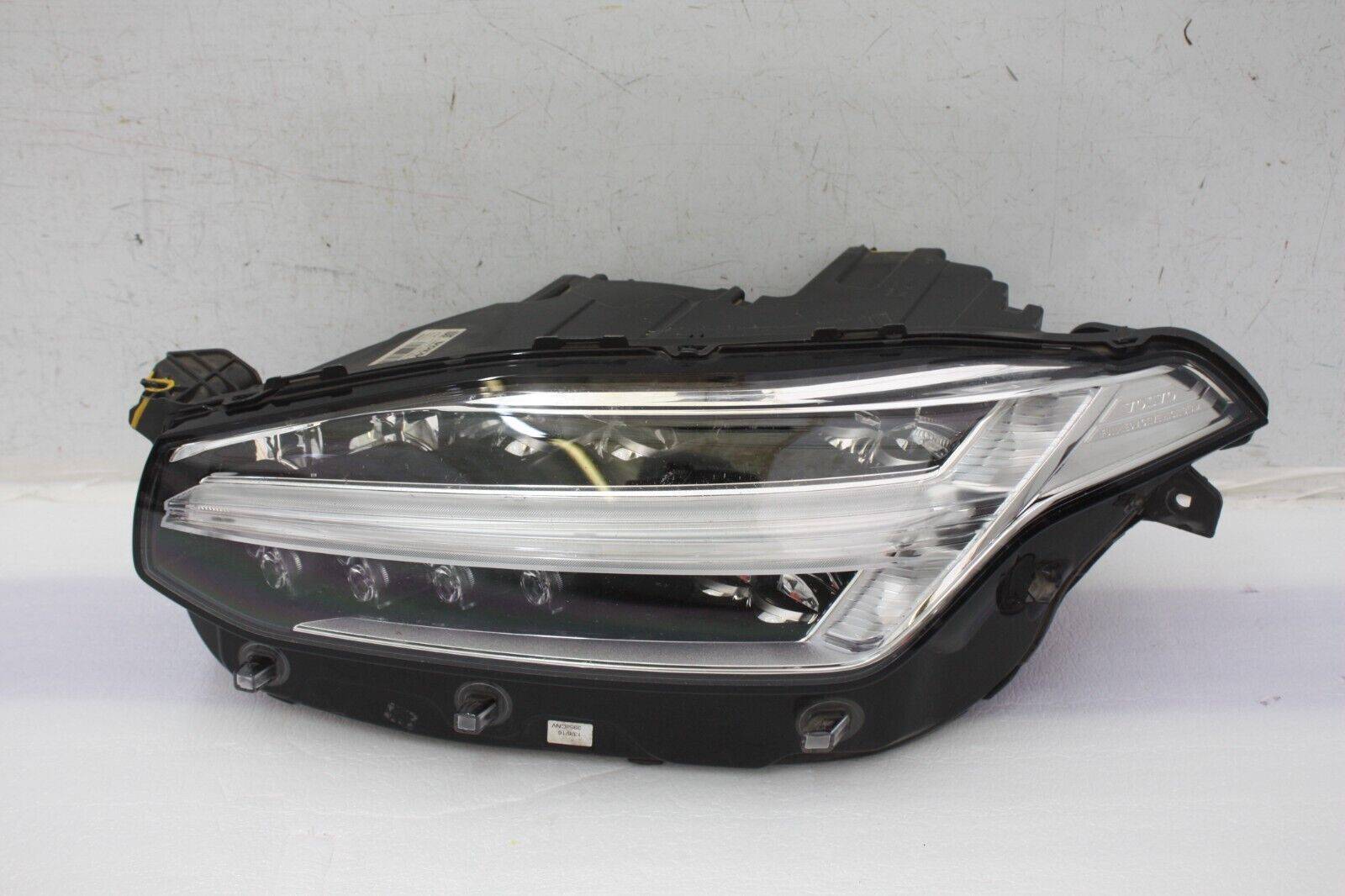 Volvo XC90 LED Left Side Headlight 2015 ON 31446882 Genuine DAMAGED 176642384061