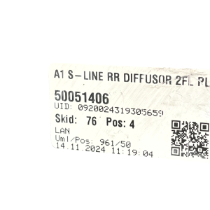 Audi A1 S Line Rear Bumper Diffuser 2015 TO 2018 8XA807421P Genuine *DAMAGED* - Image 23