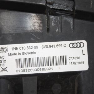 Audi A3 Front Bumper Left Fog Light 2012 TO 2016 8V0941699C Genuine *DAMAGED* - Image 10