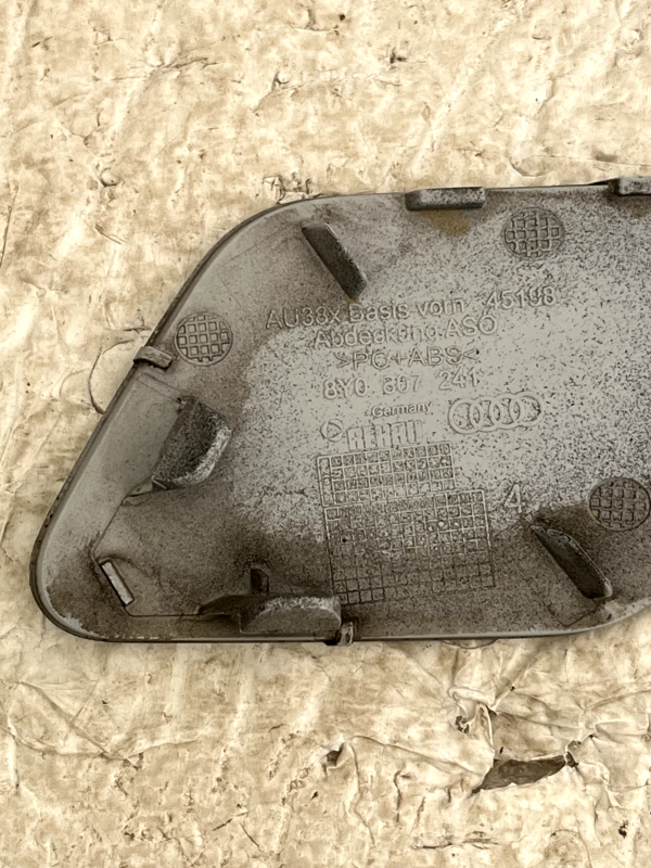 Audi A3 Front Bumper Tow Hook Cap Cover 2020 TO 2024 8Y0807241 Genuine 178318530062 7