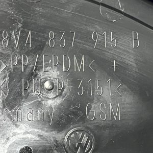 Audi A3 Front Left Door Lock Inner Trim Cover 2020 TO 2024 8V4837915B Genuine - Image 12