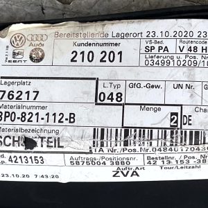 Audi A3 Front Right Wing Trim Guide 2008 TO 2012 8P0821112B Genuine - Image 17