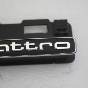 Audi Q2 Front Bumper Grill Quattro Badge 2016 TO 2021 81A853736 Genuine - Image 3