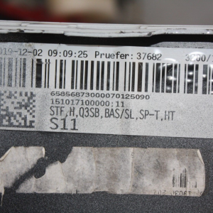 Audi Q3 S Line Rear Bumper 2018 on 83F807511 Genuine - Image 8