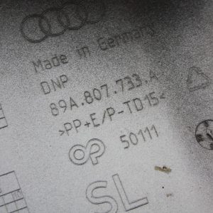 Audi Q4 E Tron Front Bumper Lower Section 2021 ON 89A807733A Genuine *DAMAGED* - Image 17