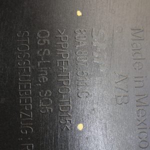 Audi Q5 S Line Rear Bumper 2017 TO 2020 80A807511C Genuine - Image 8