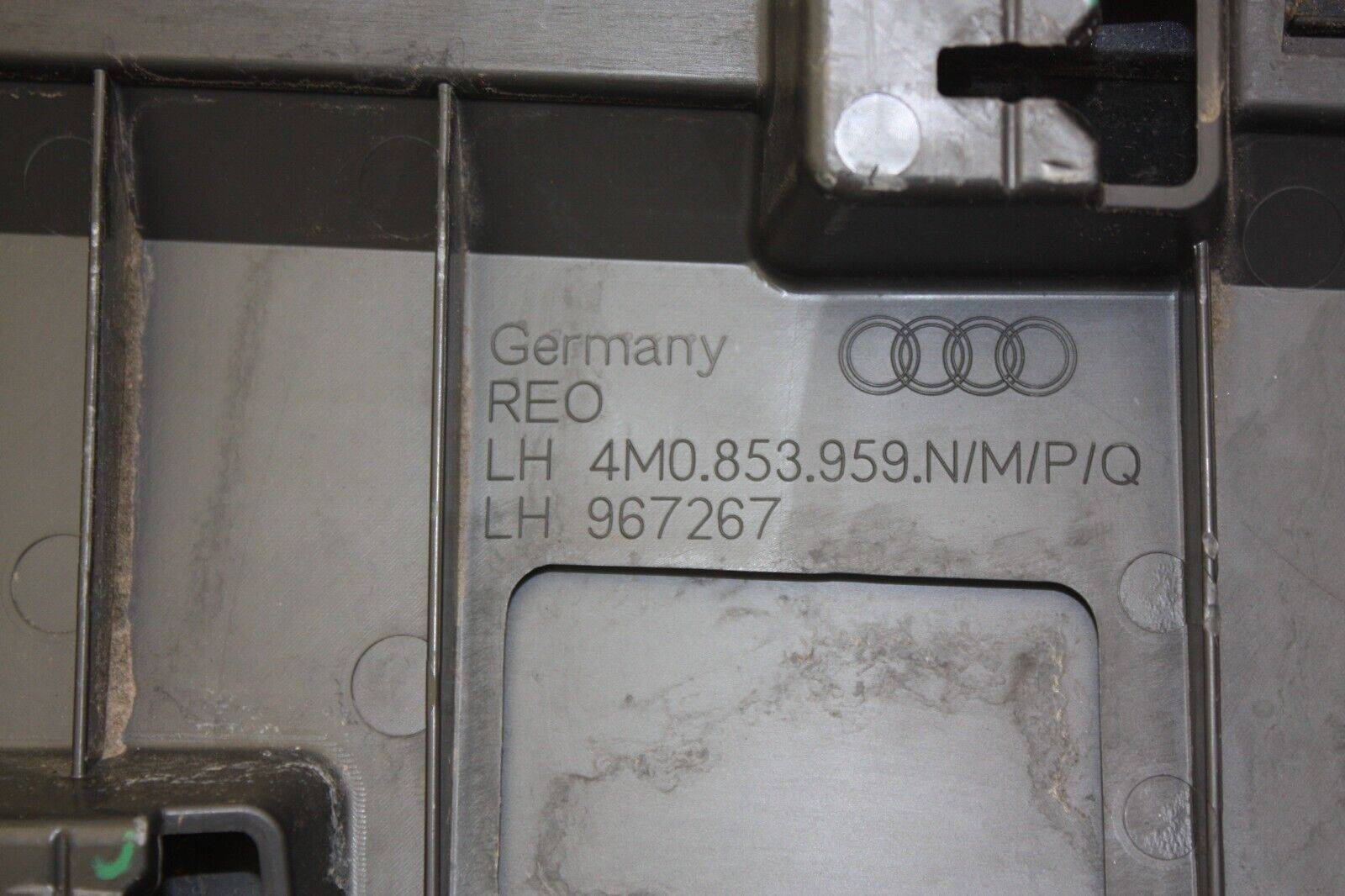 Audi-Q7-S-Line-Front-Left-Door-Moulding-2019-ON-4M0853959N-Genuine-DAMAGED-176290365952-9