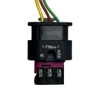 Audi VW Mercedes 3 Pin PDC Sensor Wiring Loom Plug Connector 1 1718644 1 Genuine 178430973872