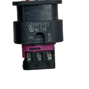 Audi VW Skoda Seat PDC Parking Sensor Loom Plug Connector 4F0973703 Genuine - Image 3