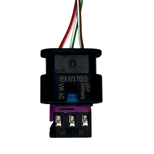 Audi Volkswagen Seat Skoda PDC Parking Sensor Plug Connector 1EA973703D Genuine - Image 2