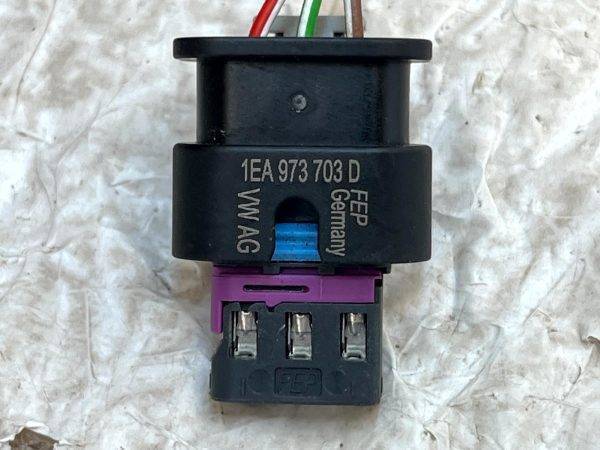 Audi Volkswagen Seat Skoda PDC Parking Sensor Plug Connector 1EA973703D Genuine 178431007102 8