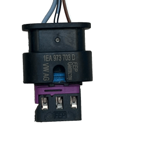 Audi Volkswagen Seat Skoda PDC Parking Sensor Plug Connector 1EA973703D Genuine - Image 2