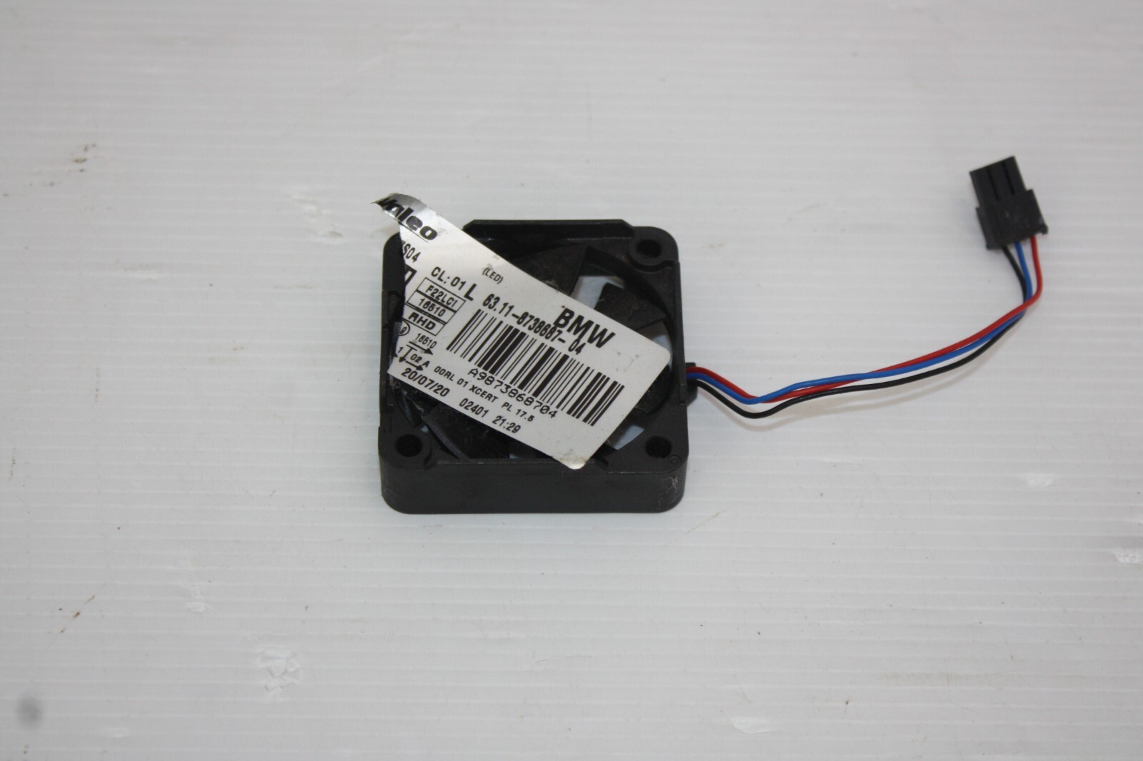 BMW 2 Series F22 LCI M2 Left Side LED Headlight Fan 2017 TO 2021 8738687 Genuine