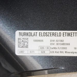 BMW 3 Series G20 G21 Front Left Mirror Cover Cap 2019 TO 2023 22416273 Genuine - Image 7