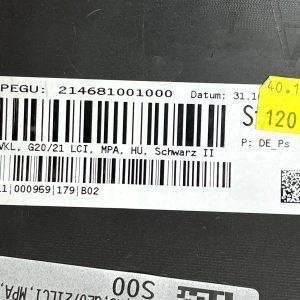 BMW 3 Series G20 G21 LCI Rear Bumper Lower Section 2023 ON 51128085483 Genuine - Image 20