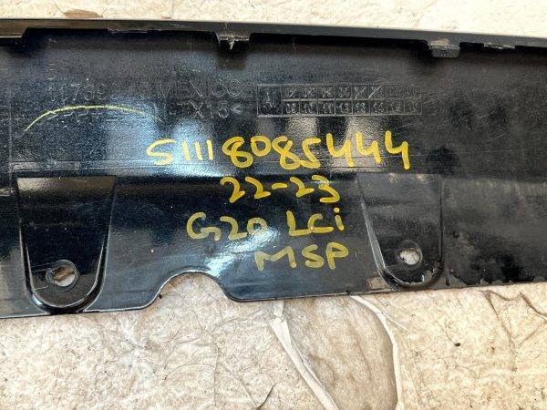 BMW 3 Series G20 LCI M Sport Front Bumper 2023 ON 51118085444 Genuine 178450345212 16