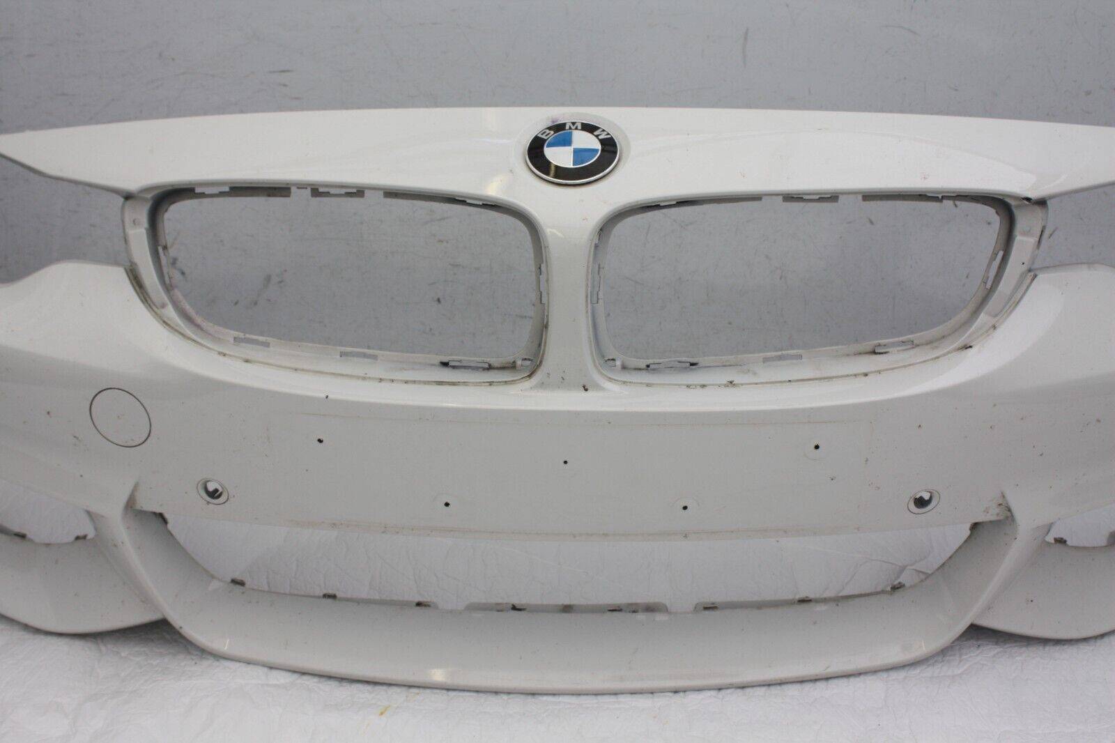 BMW-4-Series-F32-F33-F36-M-Sport-Front-Bumper-51118054502-Genuine-DAMAGED-176585045142-2