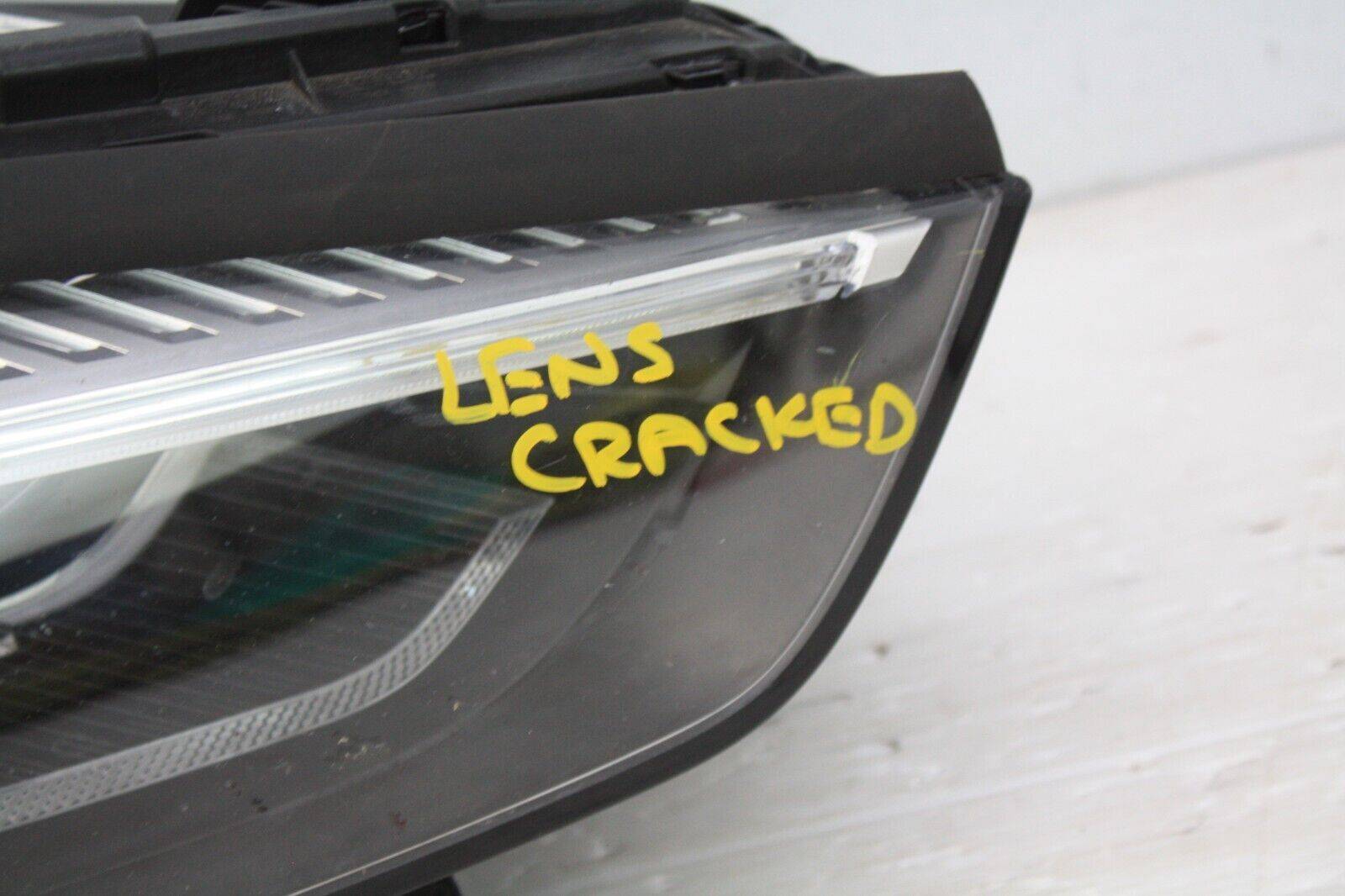 BMW-M8-F91-LED-Right-Side-Headlight-5A27A28-01-Genuine-LENS-CRACKED-175911614232-2