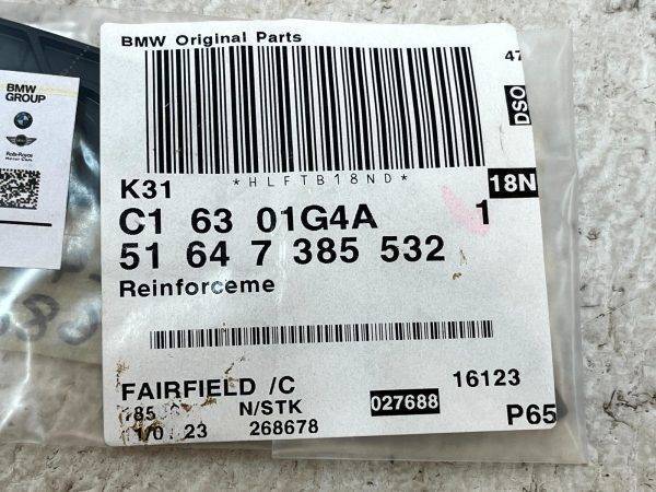BMW i3 I01 Front Right Wing Reinforcement Side Panel 13 22 51647385532 Genuine 178313225832 7
