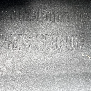 Bentley Continental GT Front Left Side Bumper Spoiler Trim 3SD807093 Genuine - Image 14