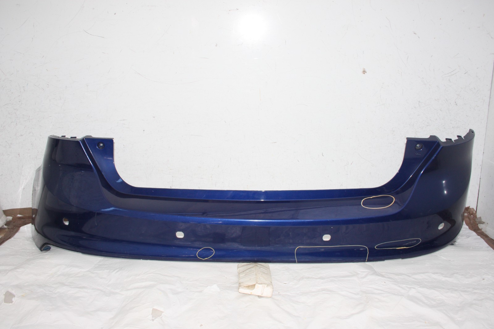Ford Focus Rear Bumper 2011 TO 2014 BM51-A17906-A Genuine *DAMAGED*