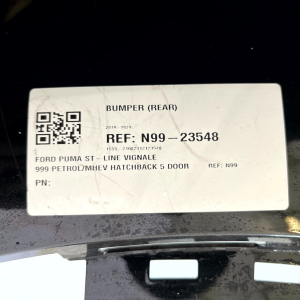 Ford Puma ST-Line Rear Bumper 2020 TO 2024 L1TB-17906-A Genuine - Image 22