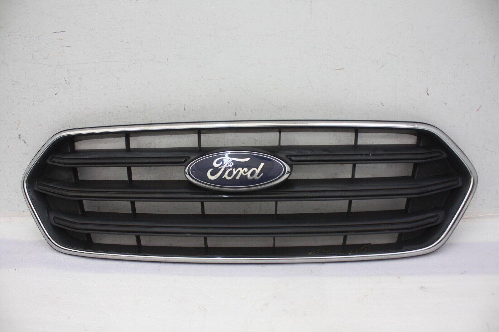 Ford-Transit-Custom-Front-Bumper-Grill-JK21-17B968-BD-Genuine-DAMAGED-176656932982