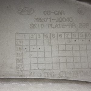 Hyundai Kona Rear Bumper Lower Skid Plate 2017 TO 2021 86671-J9040 Genuine - Image 19