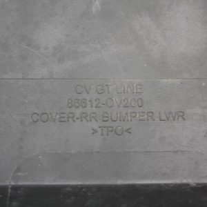 Kia EV6 GT Line Rear Bumper Lower Section 2022 TO 2024 86612-CV200 Genuine - Image 20