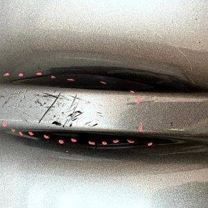 LR Range Rover Velar L560 Rear Bumper Lower Section 17-23 J8A2-19K809-AC Genuine - Image 8