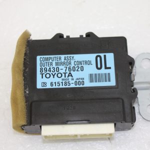 Lexus CT 200H Front Left Door Control Module 89430-76020 Genuine