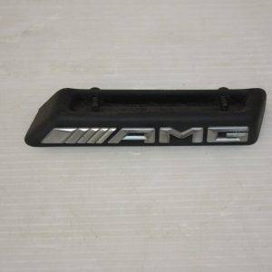 Mercedes A Class W176 AMG Front Bumper Grill Badge Genuine 175633193622