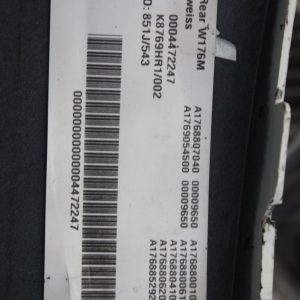 Mercedes A Class W176 Rear Bumper 2015 TO 2018 A1768850000 Genuine *DAMAGED* - Image 11