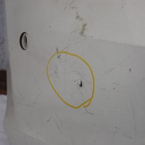 Mercedes A Class W176 Rear Bumper 2015 TO 2018 A1768850000 Genuine *DAMAGED* - Image 5