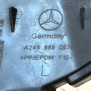 Mercedes B Class W246 Front Bumper Left Air Duct Guide 15-19 A2468880538 Genuine - Image 11