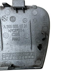 Mercedes C Class C205 AMG Rear Bumper Tow Cover 2015-2018 A2058851624 Genuine - Image 7