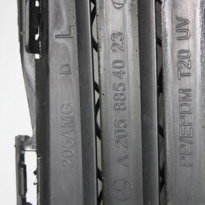 Mercedes C Class W205 AMG Front Bumper Left Grill 2014-2018 A2058854023 *DAMAGED - Image 11