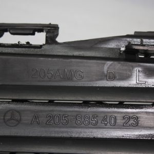 Mercedes C Class W205 AMG Front Bumper Left Grill 2014-2018 A2058854023 *DAMAGED - Image 12