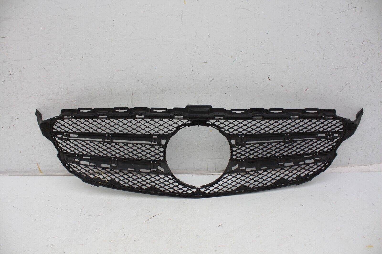 Mercedes C Class W205 Front Bumper Grill A2058800183 Genuine DAMAGED 176635132742