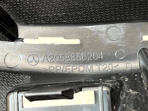 Mercedes C Class W205 Front Bumper Lower Centre Grille 18 22 A2058856204 Genuine 178516915272 15