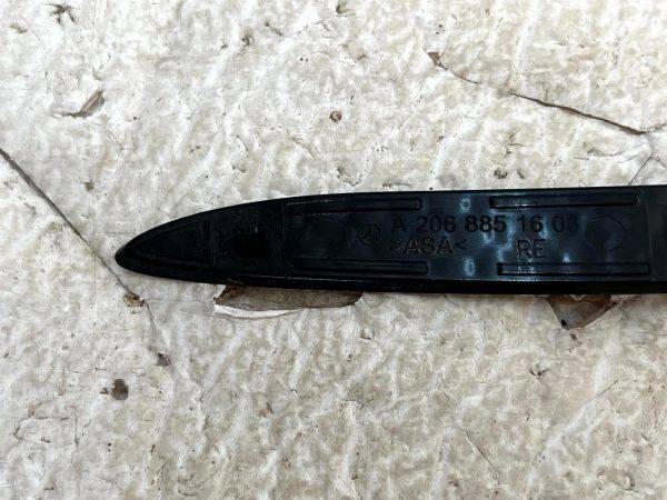 Mercedes C Class W206 AMG Rear Bumper Right Side Trim 22 ON A2068851603 Genuine 178426777912 6