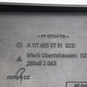 Mercedes CLA C117 AMG Front Bumper Number Plate Holder A1178850781 Genuine - Image 6