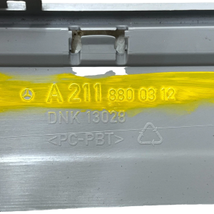 Mercedes E Class W211 Rear Left Bumper Trim 2005 TO 2009 A2118800312 Genuine - Image 7